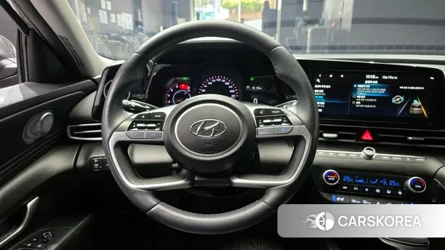 Hyundai Avante (CN7) 2022 Темно-зеленый из Кореи, фото 5