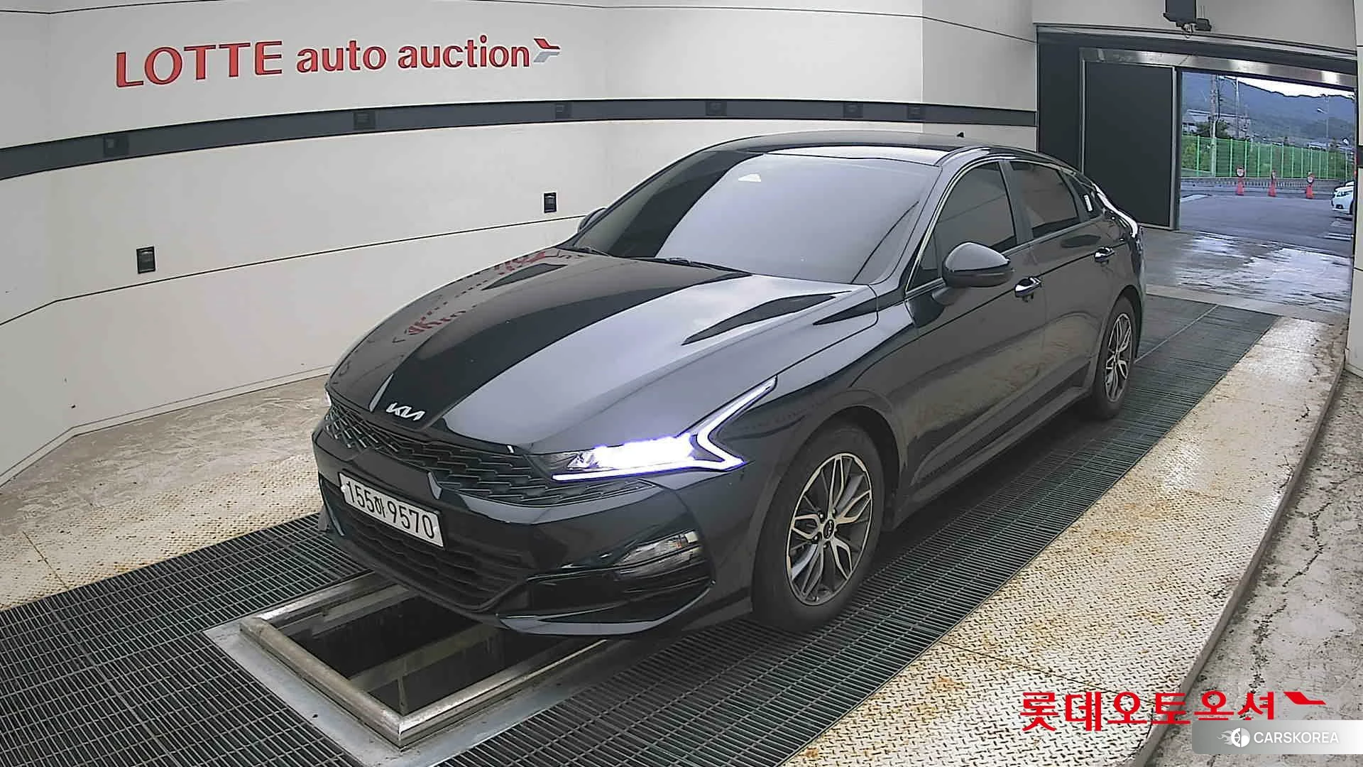 Kia K5 2022 Aurora Black Pearl из Кореи, фото 5