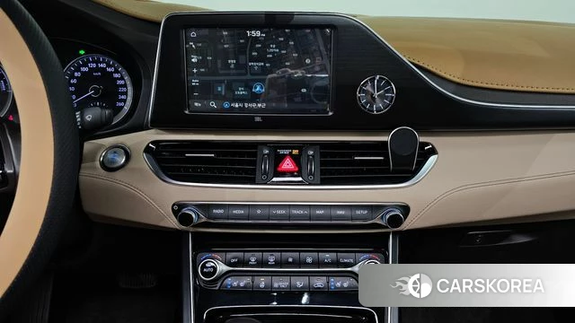 Hyundai Grandeur IG Hybrid 2019 Белый из Кореи, фото 5