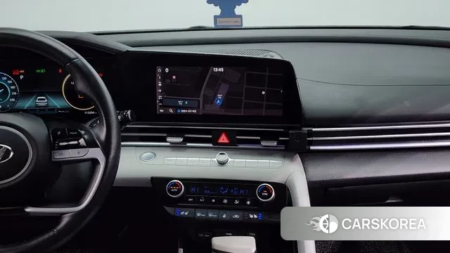 Hyundai Avante Hybrid (CN7) 2020 Белый из Кореи, фото 5