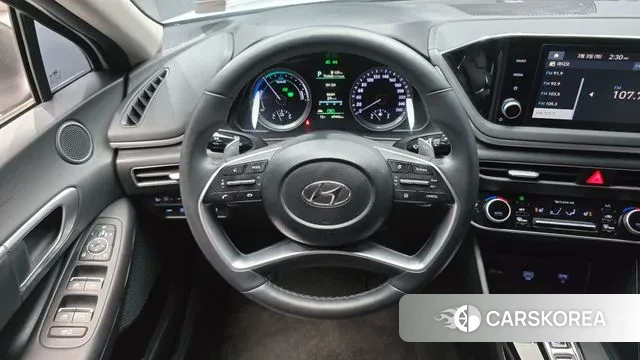 Hyundai Sonata Hybrid (DN8) 2021 Белый из Кореи, фото 5
