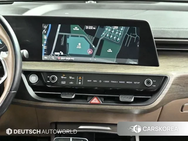 Kia K8 Hybrid 2021 Черный из Кореи, фото 5