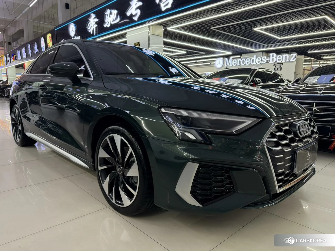 Audi A3 2023 Зеленый из Китая, фото 5