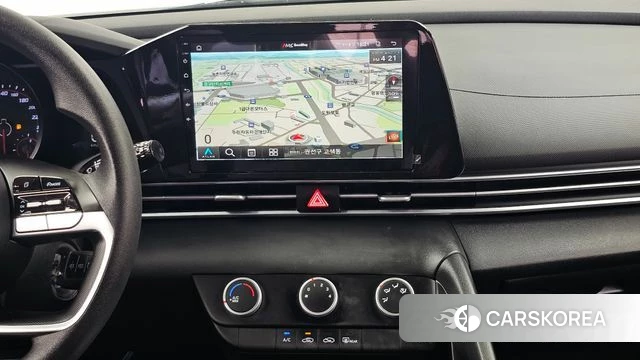 Hyundai Avante (CN7) 2021 Серебристо-серый из Кореи, фото 5