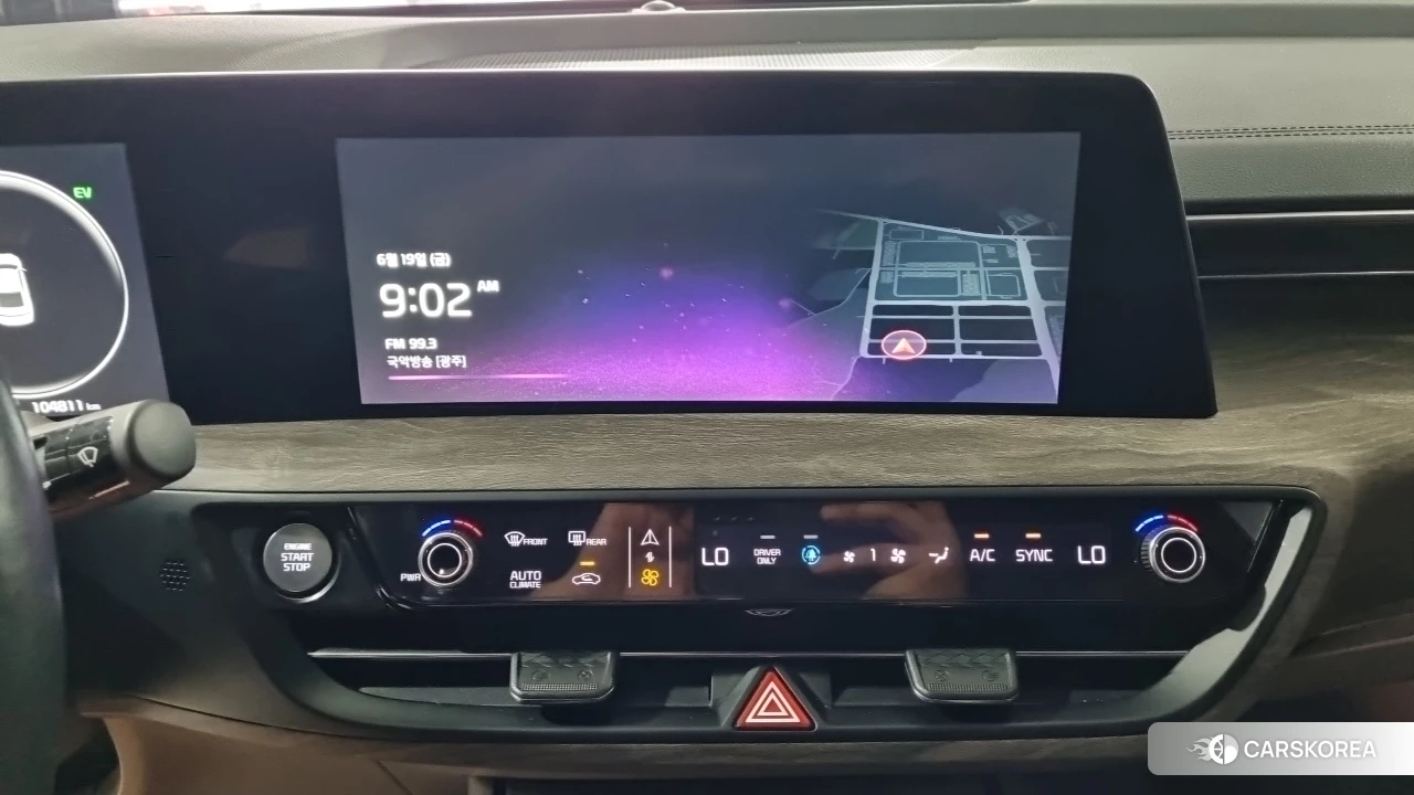 Kia K8 Hybrid 2022 Белый из Кореи, фото 5