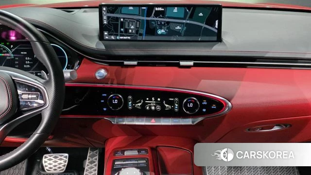 Genesis GV70 2021 Красный из Кореи, фото 5