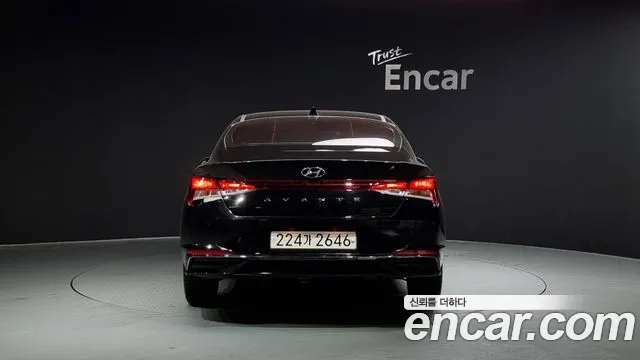 Hyundai Avante (CN7) 2021 Черный из Кореи, фото 5