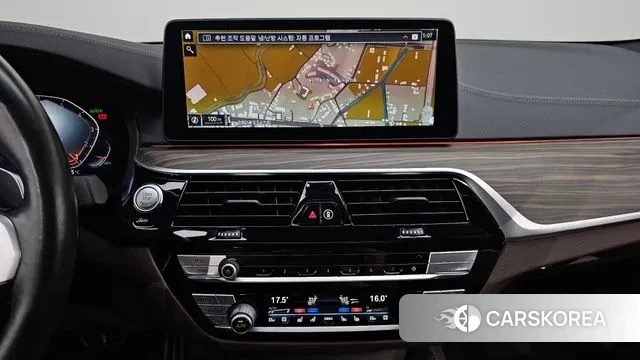 BMW 5 Series (G30) 2020 Синий из Кореи, фото 5