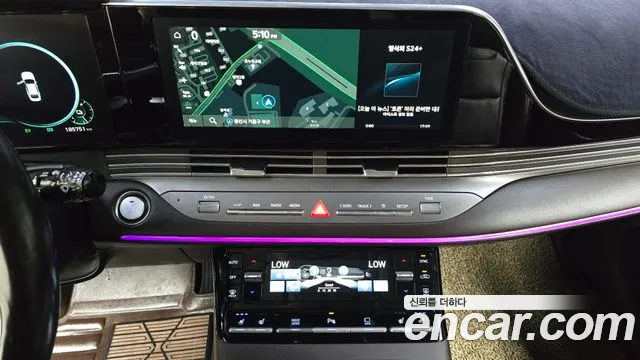 Hyundai The New Grandeur IG Hybrid 2020 Черный из Кореи, фото 5