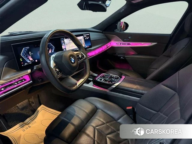 BMW 7 Series (G70) 2023 Черный из Кореи, фото 5