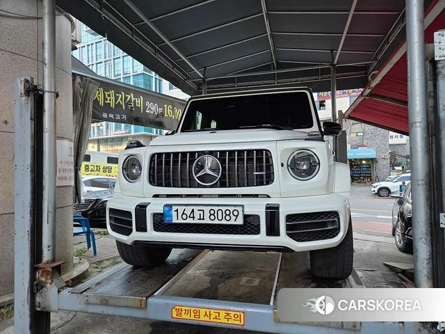 Mercedes-Benz G-Class W463b 2021 Белый из Кореи, фото 5