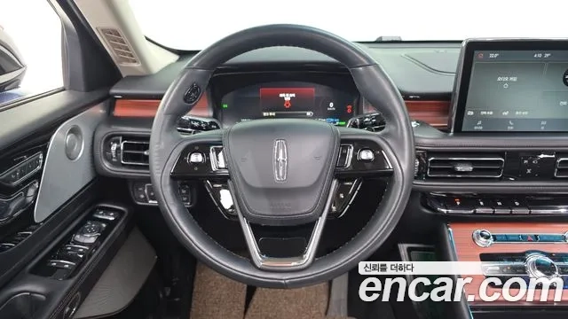 Lincoln Aviator 2nd generation 2021 Синий из Кореи, фото 5