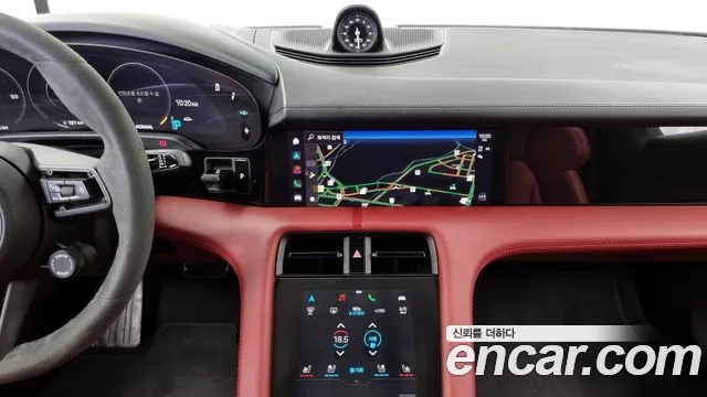 Porsche Taycan 2024 Серебристо-серый из Кореи, фото 5