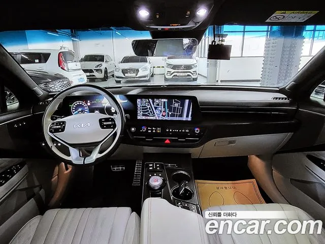 Kia K8 Hybrid 2022 Серебристо-серый из Кореи, фото 5