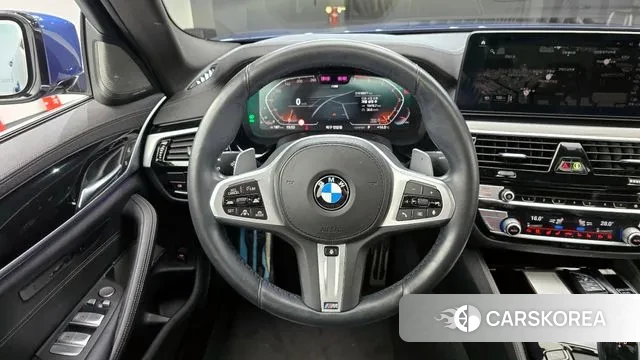 BMW 5 Series (G30) 2020 Синий из Кореи, фото 5