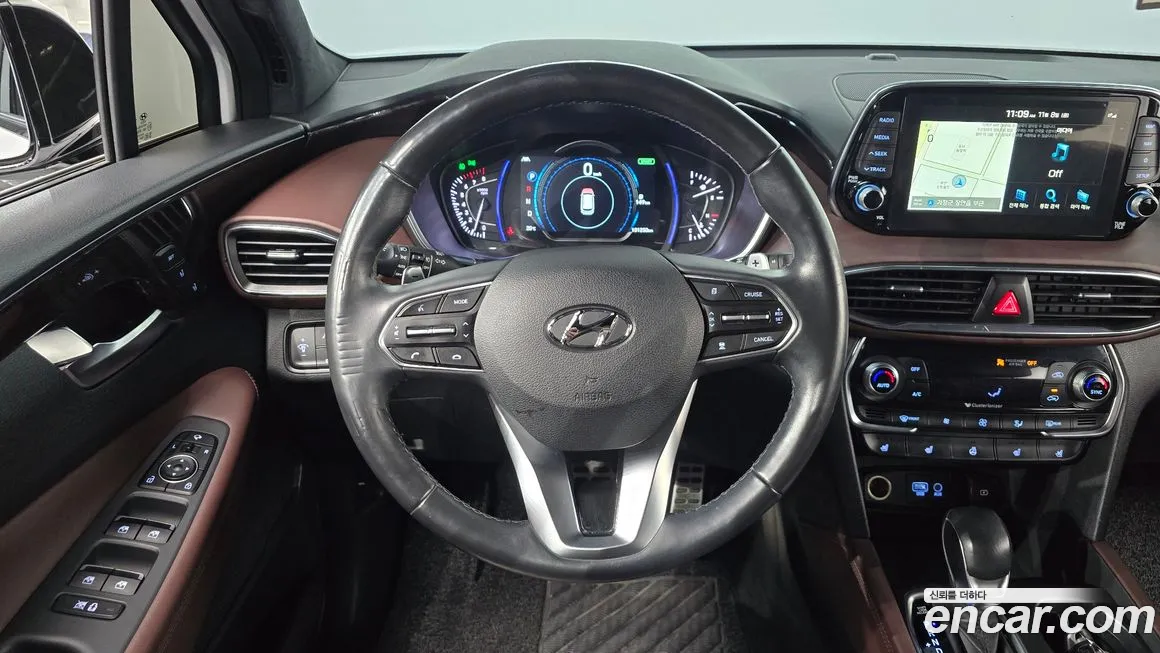 Hyundai Santa Fe TM 2019 Белый из Кореи, фото 5