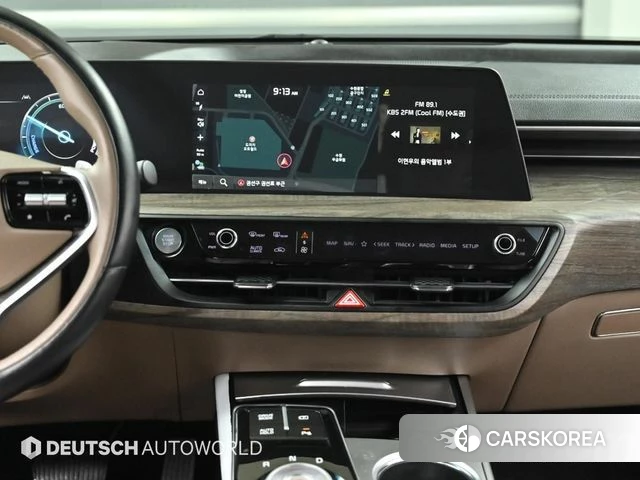 Kia K8 Hybrid 2022 Черный из Кореи, фото 5