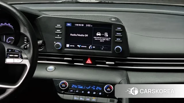 Hyundai Avante Hybrid (CN7) 2022 Серый из Кореи, фото 5