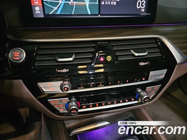 BMW 5 Series (G30) 2020 Синий из Кореи, фото 5