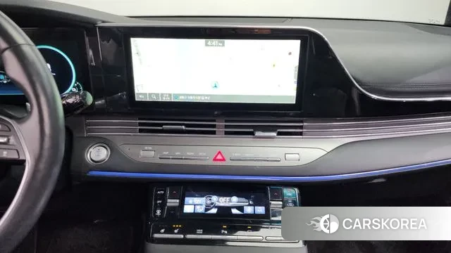 Hyundai The New Grandeur IG Hybrid 2021 Белый из Кореи, фото 5