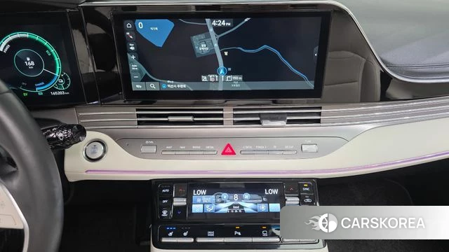 Hyundai The New Grandeur IG Hybrid 2022 Белый из Кореи, фото 5