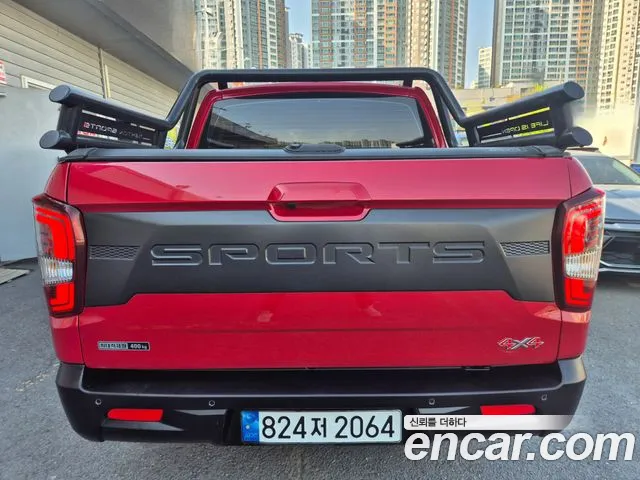 Ssangyong The New Rexton Sport 2022 Красный из Кореи, фото 5