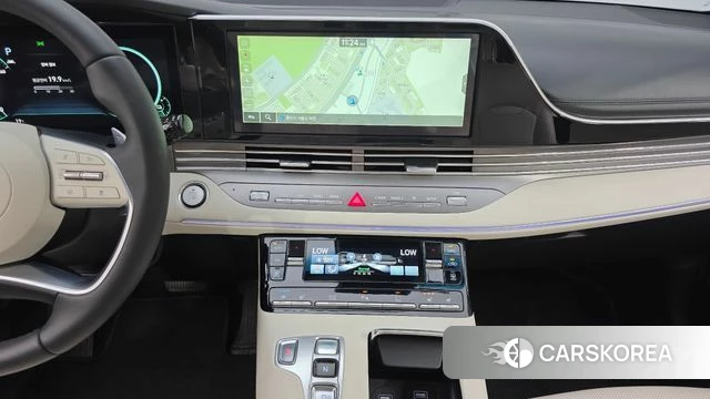 Hyundai The New Grandeur IG Hybrid 2022 Белый из Кореи, фото 5