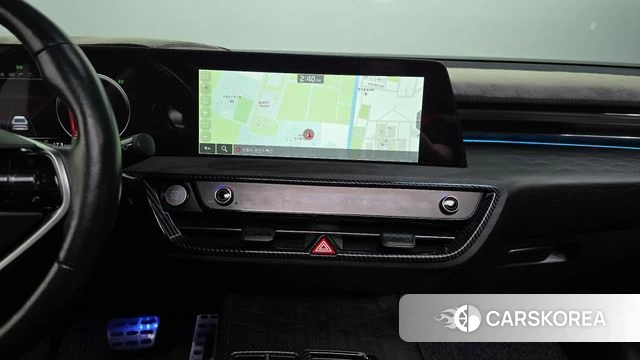 Kia K8 Hybrid 2021 Черный из Кореи, фото 5