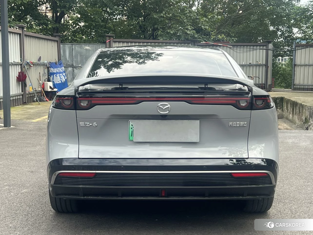 Mazda EZ-6 2024 Серебристо-серый из Китая, фото 5