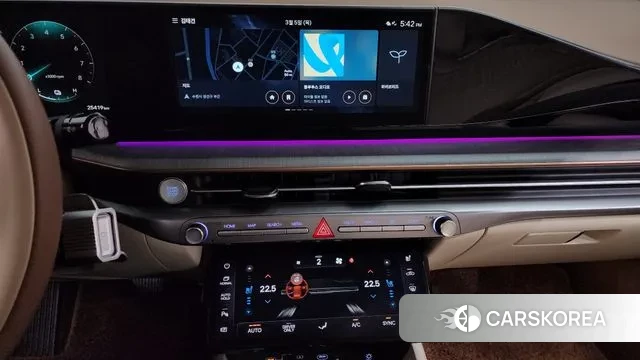 Hyundai Grandeur Hybrid (GN7) 2024 Черный из Кореи, фото 5