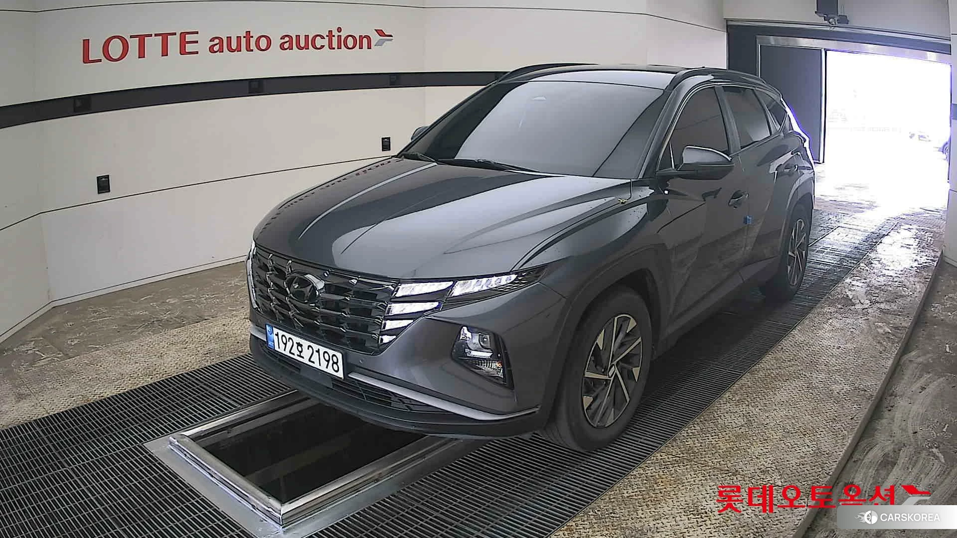 Hyundai Tucson Hybrid 2022 Titanium Grey Metallic из Кореи, фото 5
