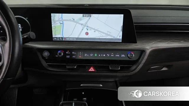 Kia K8 Hybrid 2021 Черный из Кореи, фото 5