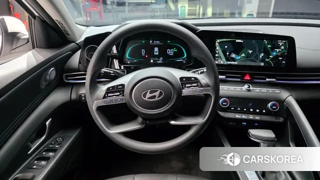 Hyundai The New Avante Hybrid (CN7) 2024 Белый из Кореи, фото 5