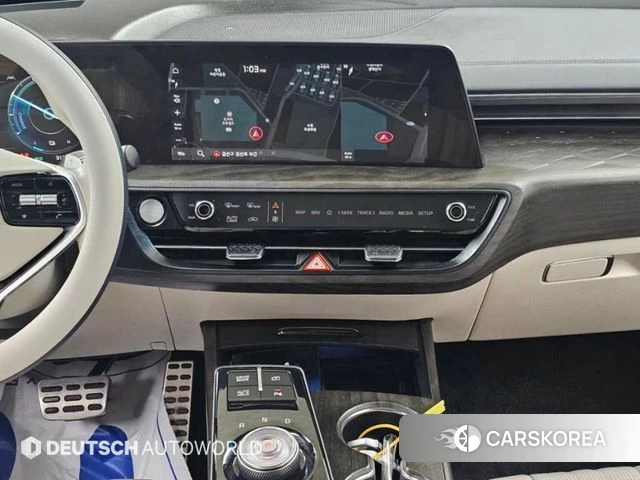 Kia K8 Hybrid 2021 Синий из Кореи, фото 5