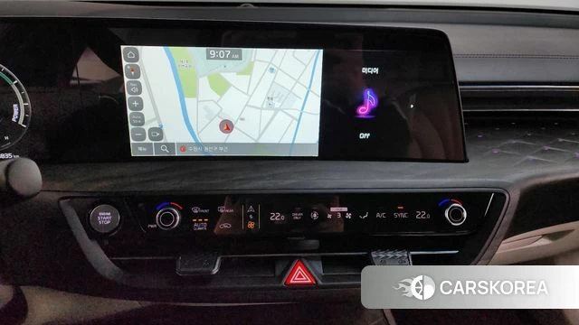 Kia K8 Hybrid 2022 Серый из Кореи, фото 5