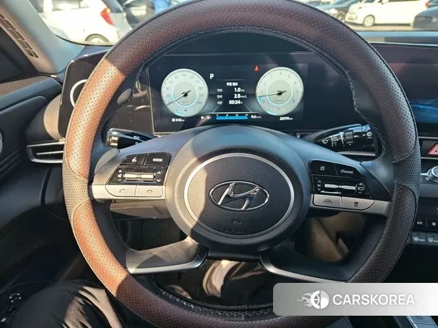 Hyundai Avante (CN7) 2022 Черный из Кореи, фото 5