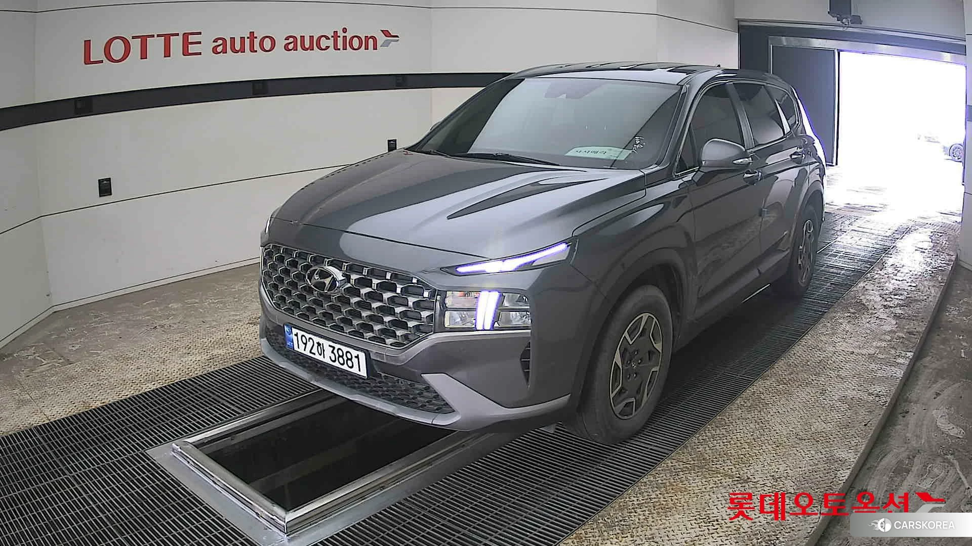 Hyundai Santa Fe Hybrid 2023 Magnetic Grey Metallic из Кореи, фото 5