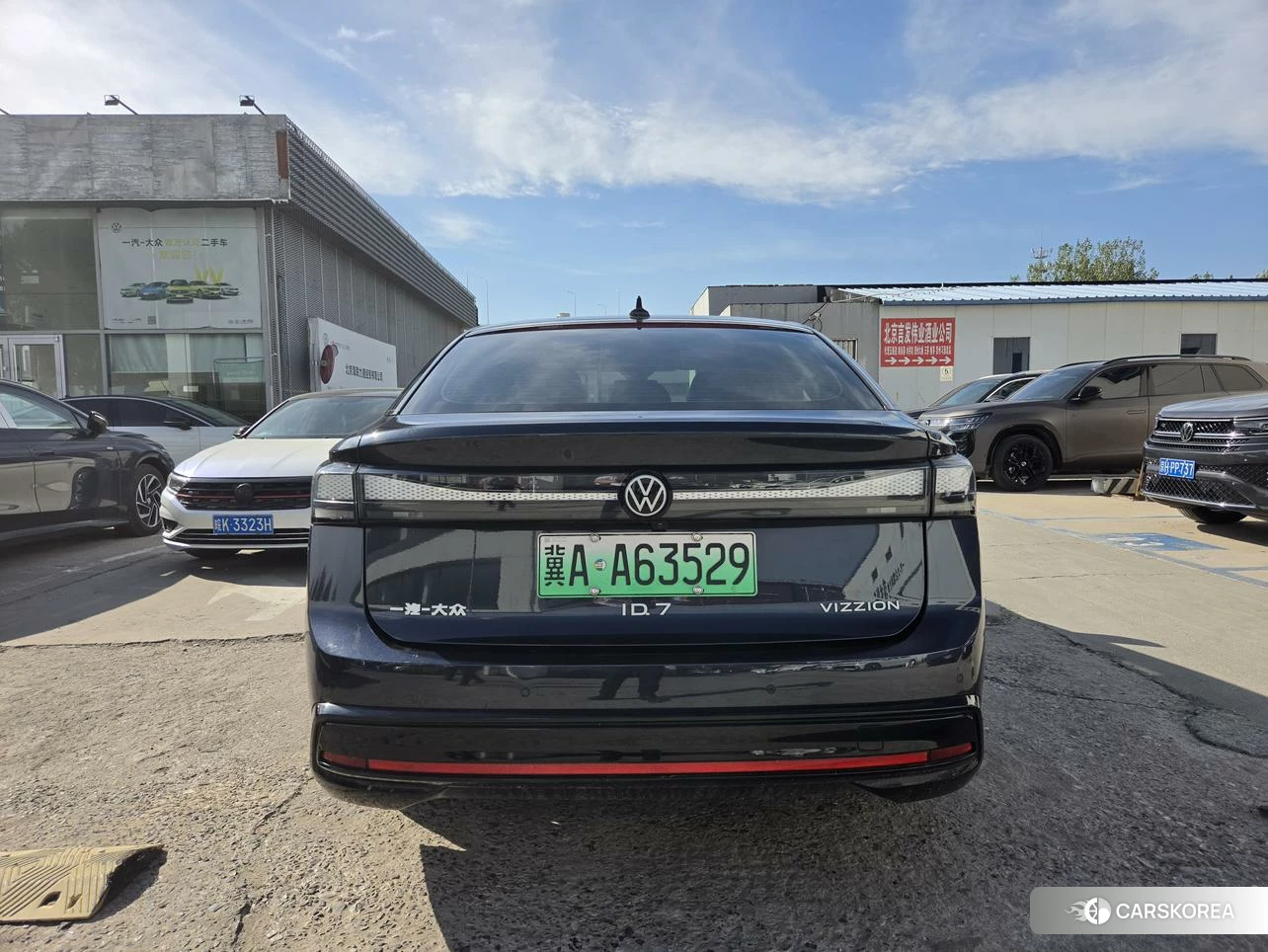 Volkswagen ID.7 VIZZION 2023 Синий из Китая, фото 5