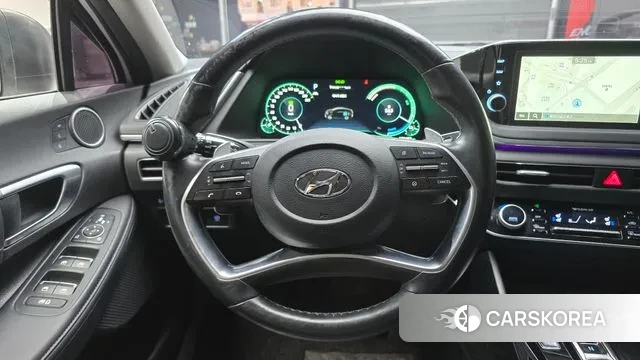 Hyundai Sonata Hybrid (DN8) 2020 Белый из Кореи, фото 5