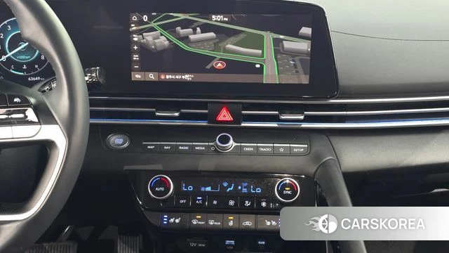 Hyundai The New Avante (CN7) 2023 Черный из Кореи, фото 5