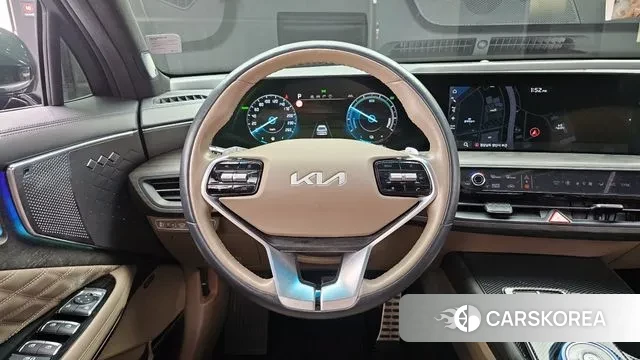 Kia K8 Hybrid 2021 Темно-зеленый из Кореи, фото 5
