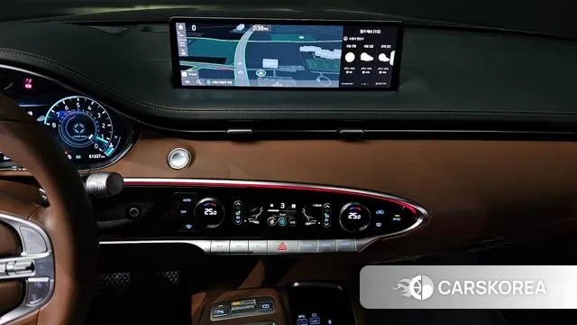 Genesis GV70 2021 Синий из Кореи, фото 5