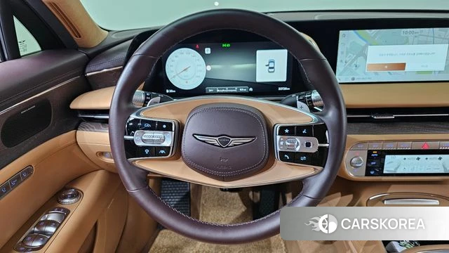 Genesis G90 (RS4) 2023 Темно-зеленый из Кореи, фото 5