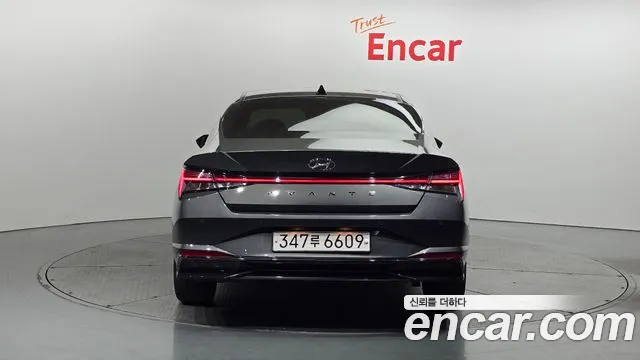 Hyundai Avante Hybrid (CN7) 2022 Серый из Кореи, фото 5