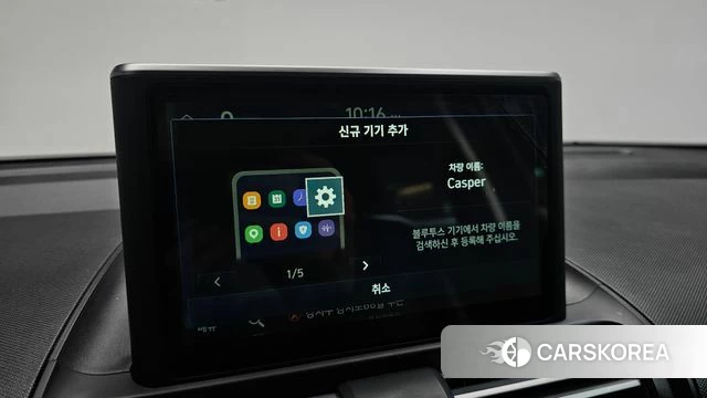 Hyundai Casper 2022 Черный из Кореи, фото 5