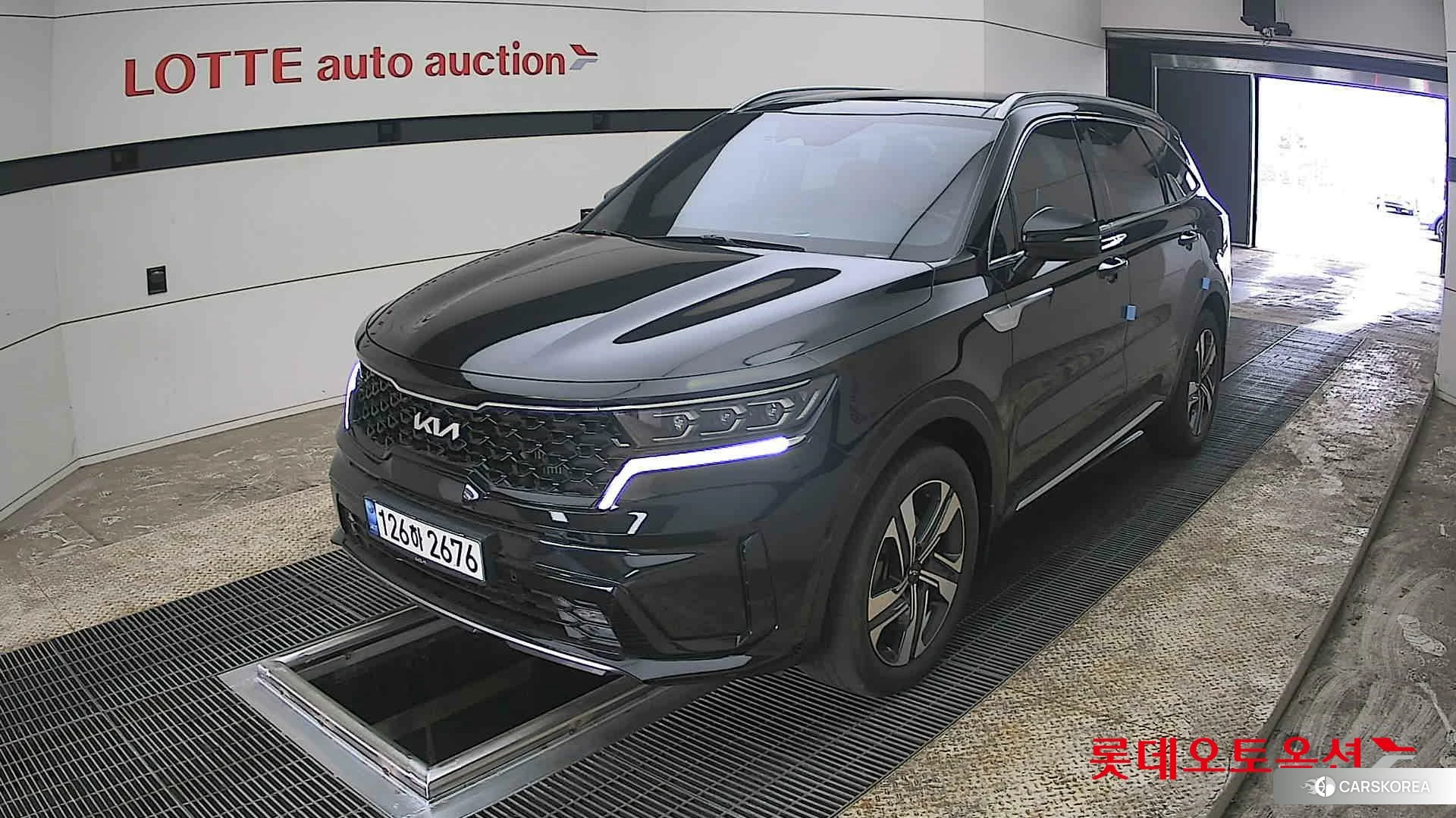 Kia Sorento Hybrid 2022 Черный из Кореи, фото 5