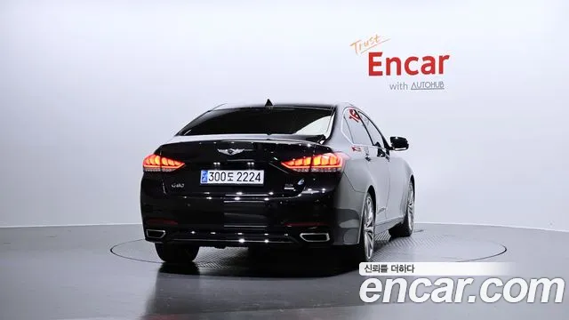 Genesis G80 2019 Черный из Кореи, фото 5