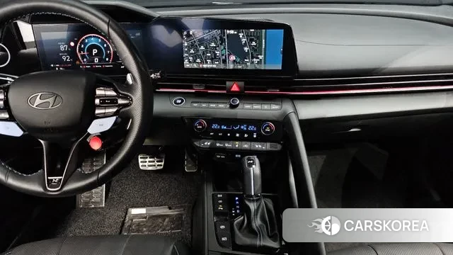 Hyundai The New Avante (CN7) 2024 Красный из Кореи, фото 5