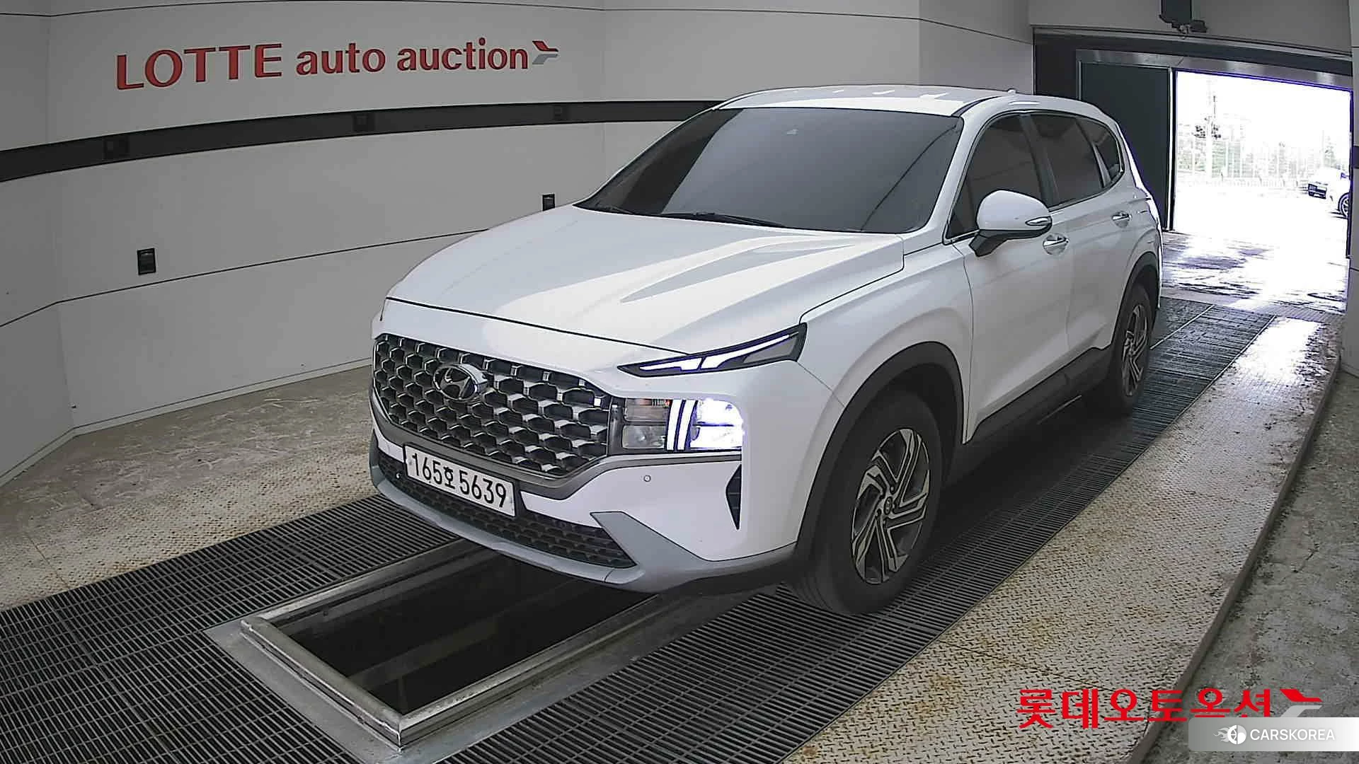 Hyundai Santa Fe 2021 Creamy White Pearl (optional) из Кореи, фото 5