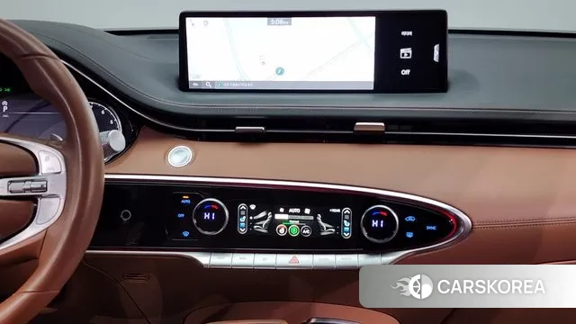 Genesis GV70 2022 Темно-зеленый из Кореи, фото 5